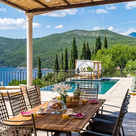 Villa Beautiful Palma On The Sea In Dubrovnik